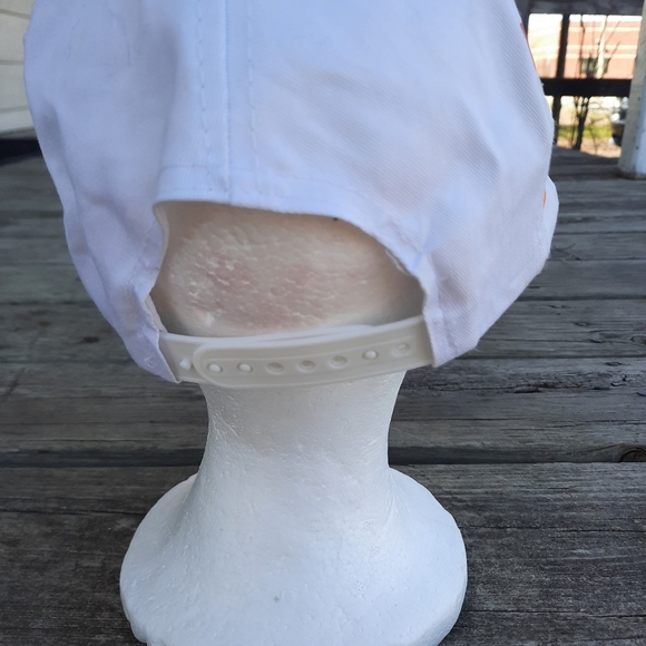 Vintage 90s Detroit Lions Kmart Promo Stadium Game Day White Trucker Hat *FLAWS* - Picture 9 of 16